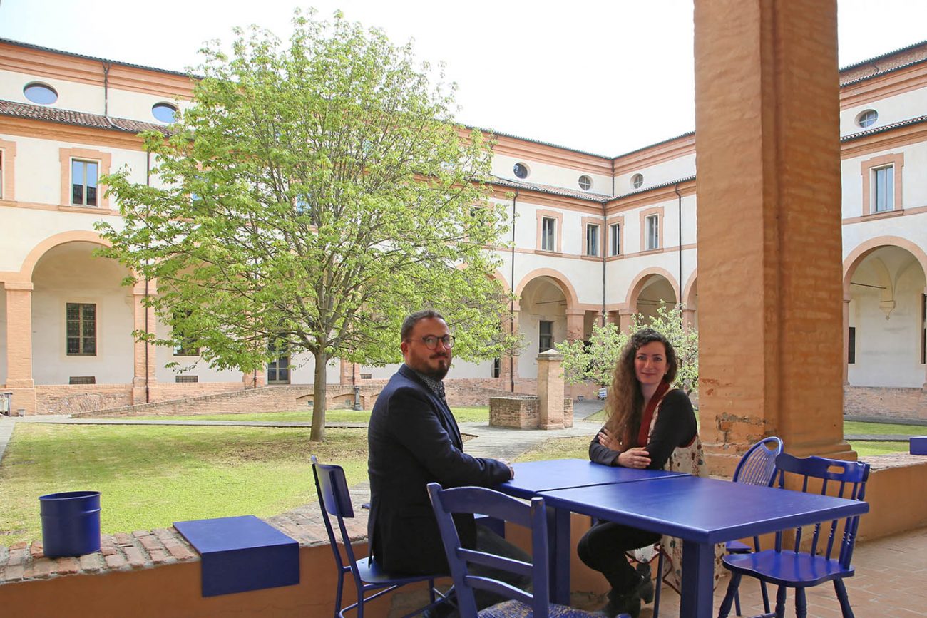 I proprietari nel Chiostro