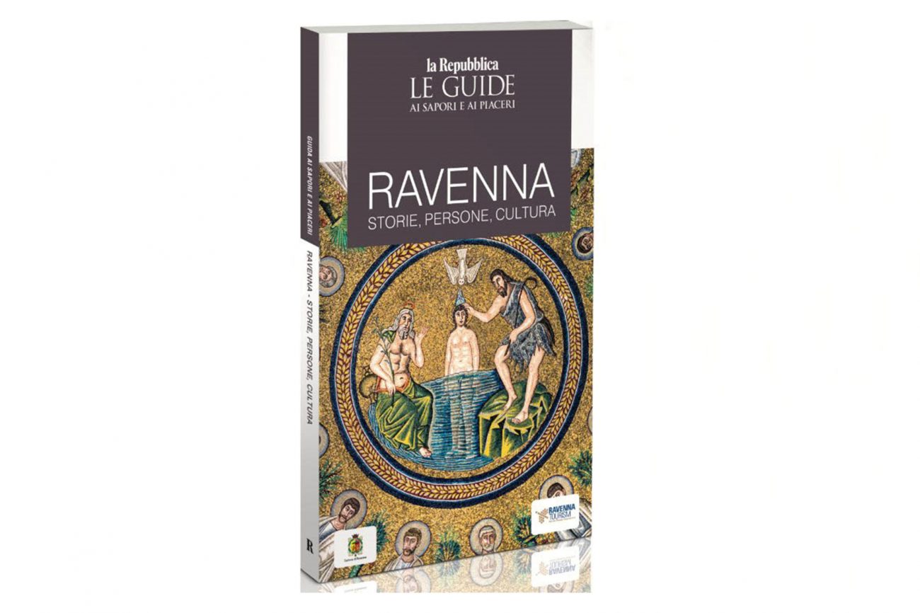 Copertina della guida de La Repubblica con mosaico