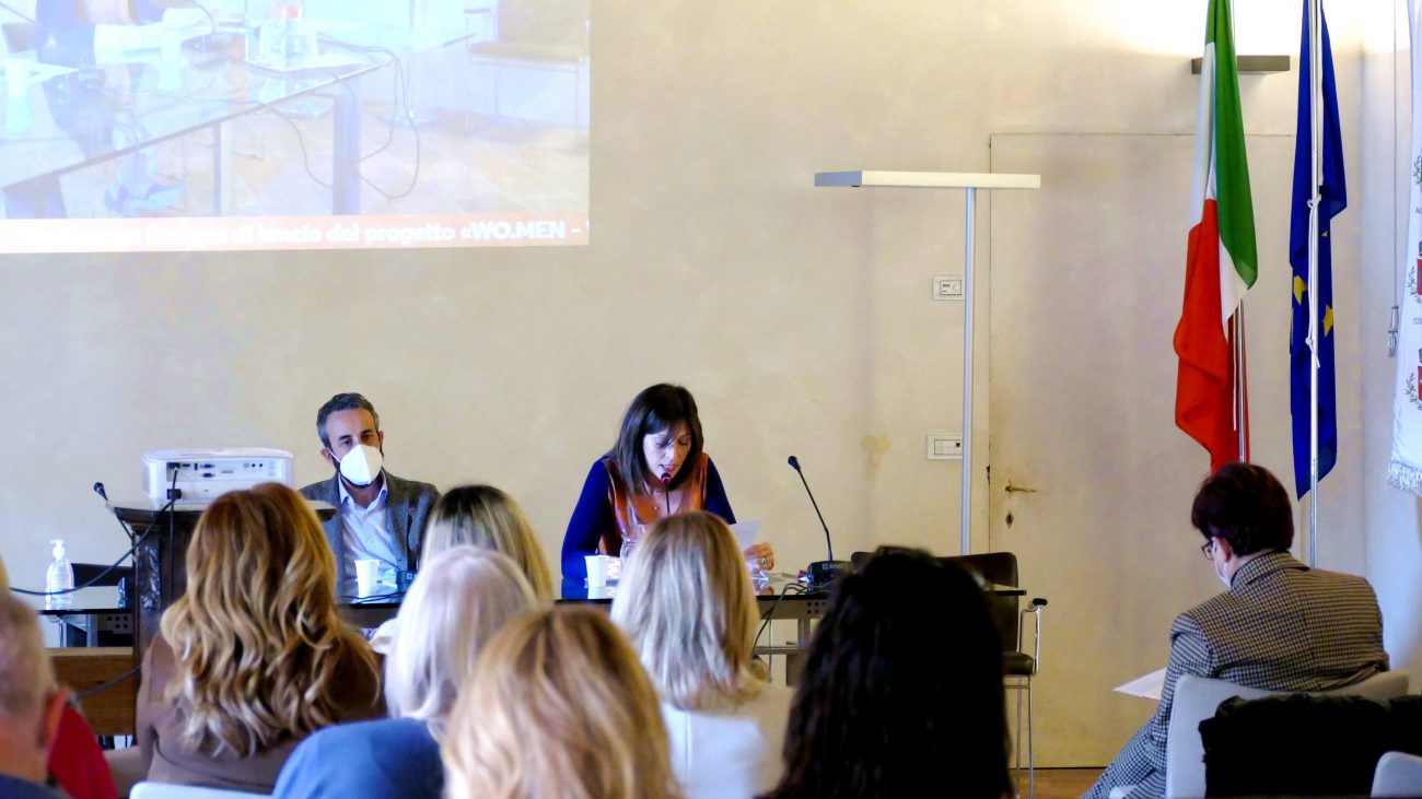 Luca Piovaccari e Nadia Carboni