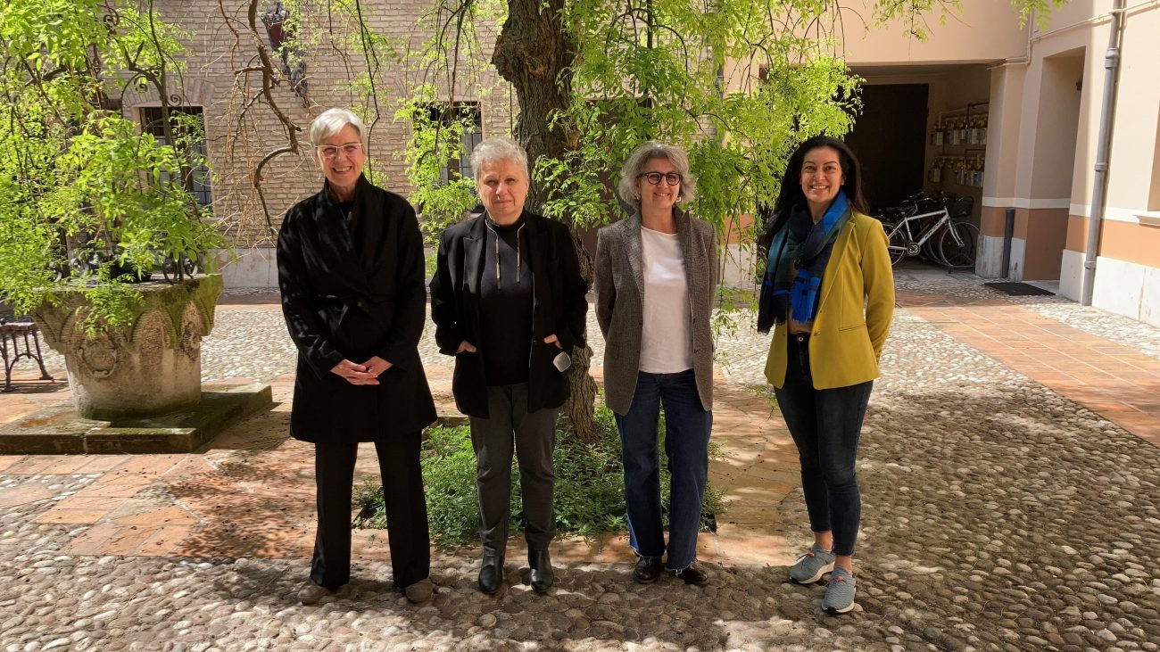 Nella foto, da sinistra: la vicepresidente Piera Nobili, la presidente Rita Rava, le consigliere Alberta Pezzele, Paola Sanapo.