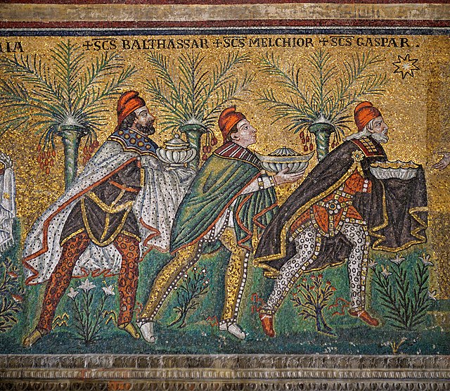640px-Three_Wise_Men_from_the_East._Part_of_the_mosaic_on_the_left_wall_of_the_Basilica_of_Sant'Apollinare-Nuovo._Ravenna,_Italy