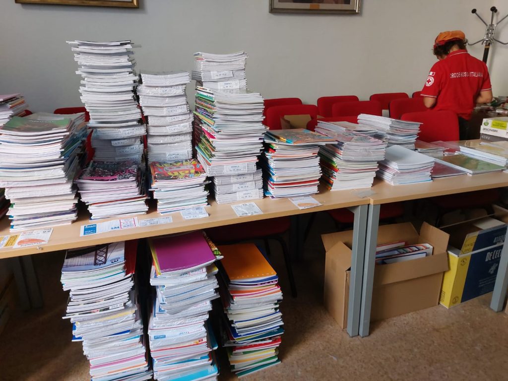 donazioni di materiale scolastico