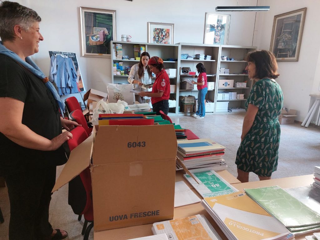 donazioni di materiale scolastico