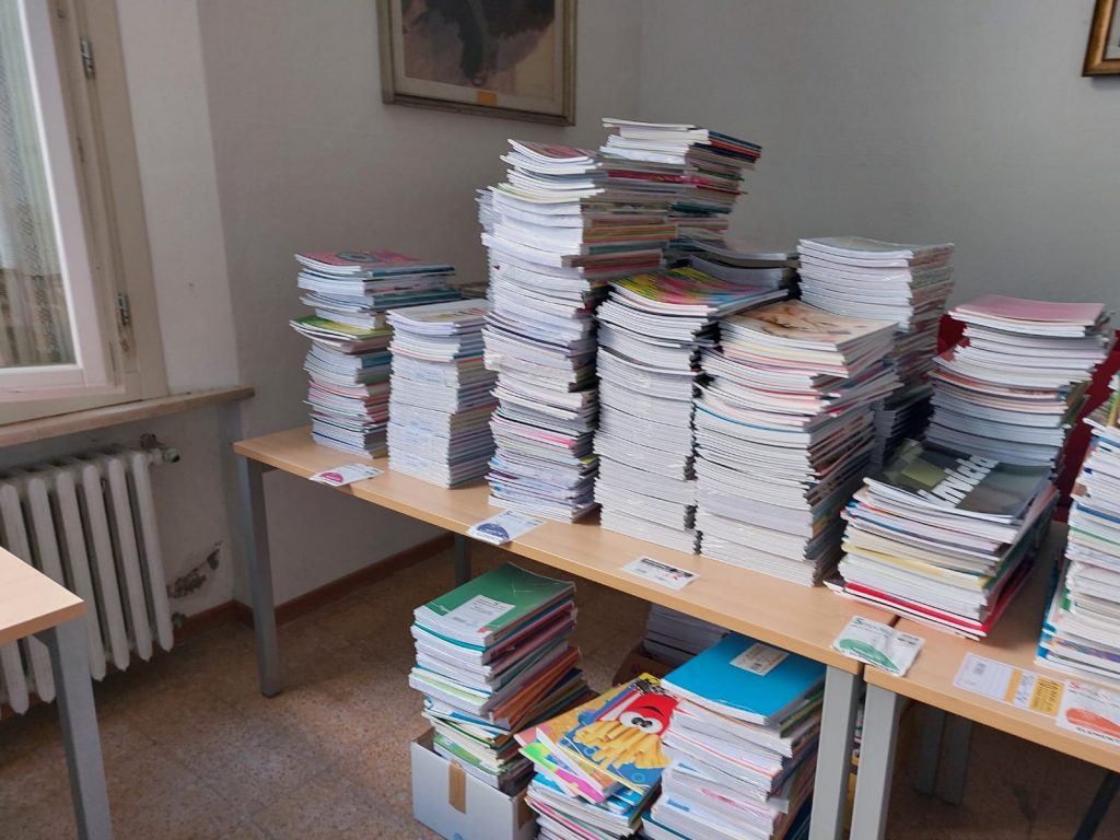donazioni di materiale scolastico