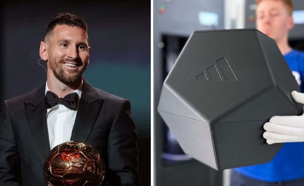 Wasp stampa una scatola per Leo Messi
